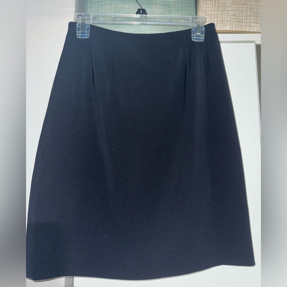 Kasper Black Pencil Skirt size 4 petite